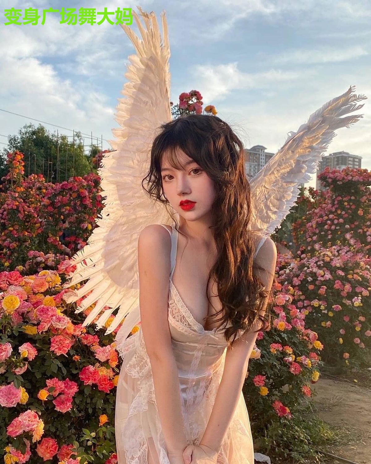 变身广场舞大妈